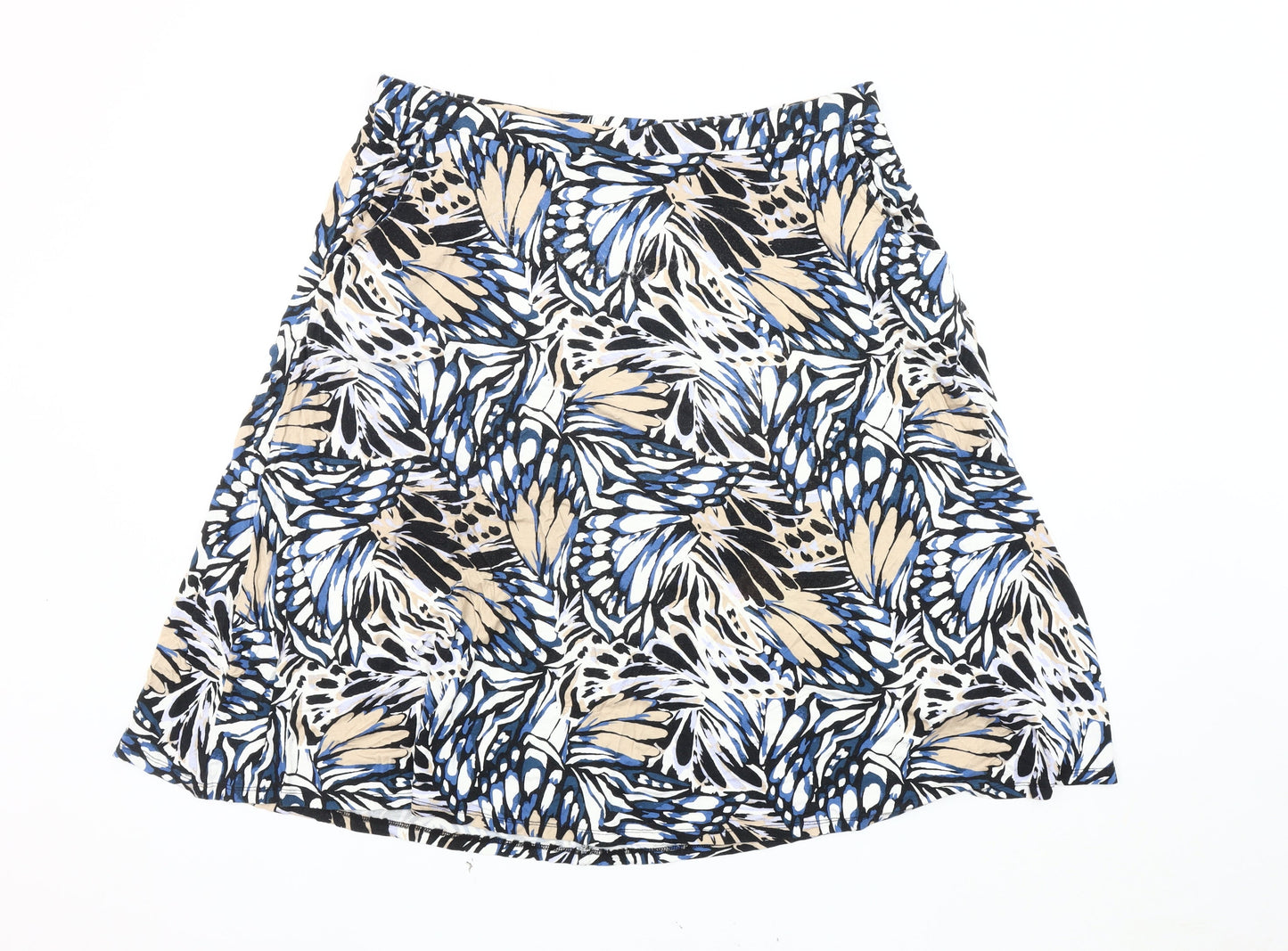 Bonmarché Women's Multicoloured A-Line Skirt - Size 18