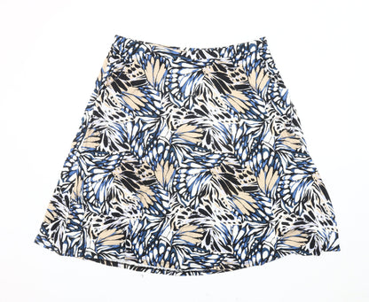 Bonmarché Women's Multicoloured A-Line Skirt - Size 18