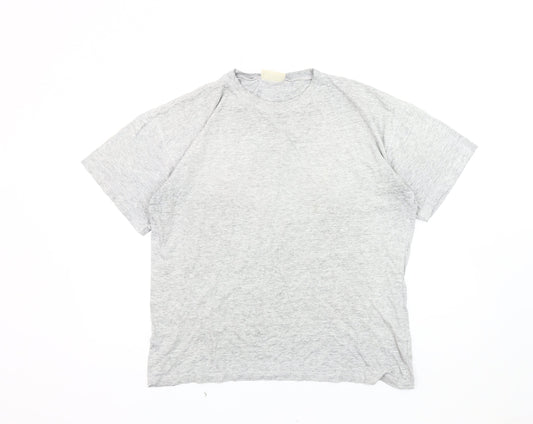 Womens UK Size 10 Dorothy Perkins Grey Basic T-Shirt