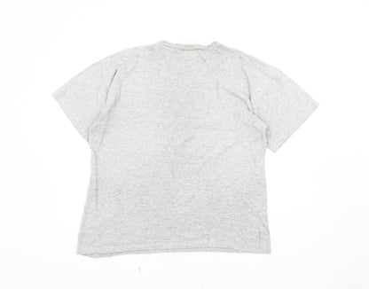 Womens UK Size 10 Dorothy Perkins Grey Basic T-Shirt