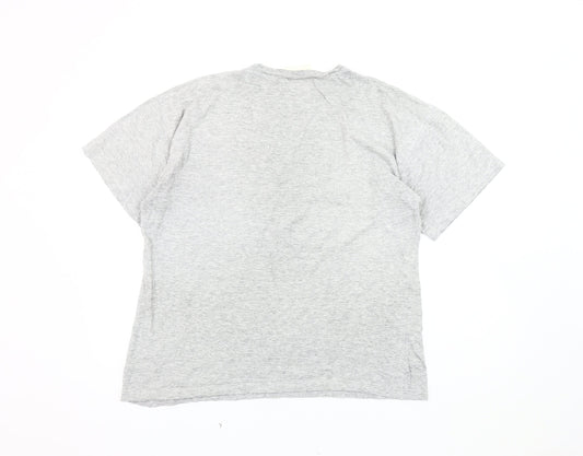 Womens UK Size 10 Dorothy Perkins Grey Basic T-Shirt
