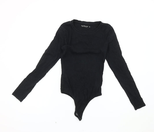 Abercrombie & Fitch Women's Black Bodysuit S