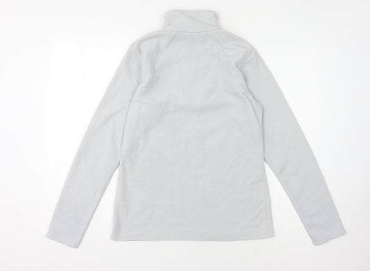 Womens UK Size M Mountain Warehouse Grey Full Zip Sweatshirt