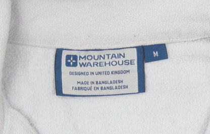 Womens UK Size M Mountain Warehouse Grey Full Zip Sweatshirt