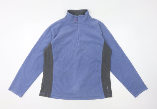 Womens UK Size 14 Mountainlife Blue Pullover Sweatshirt