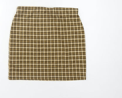 New Look Women's Check Pencil Skirt Size 12