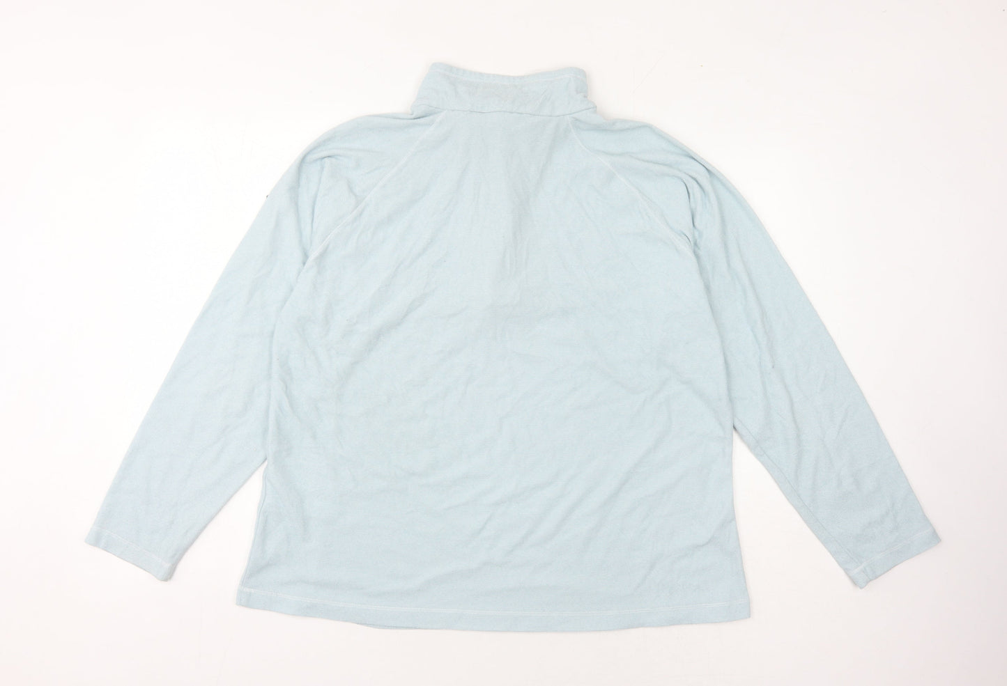 Regatta Women's Blue High Neck Pullover, Size 20