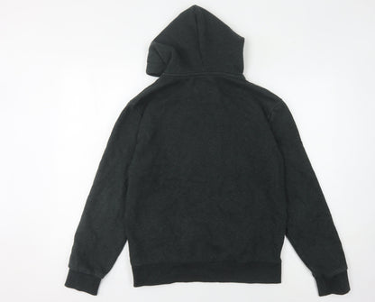 Superdry Unisex Black Hoodie S Casual Logo Pullover
