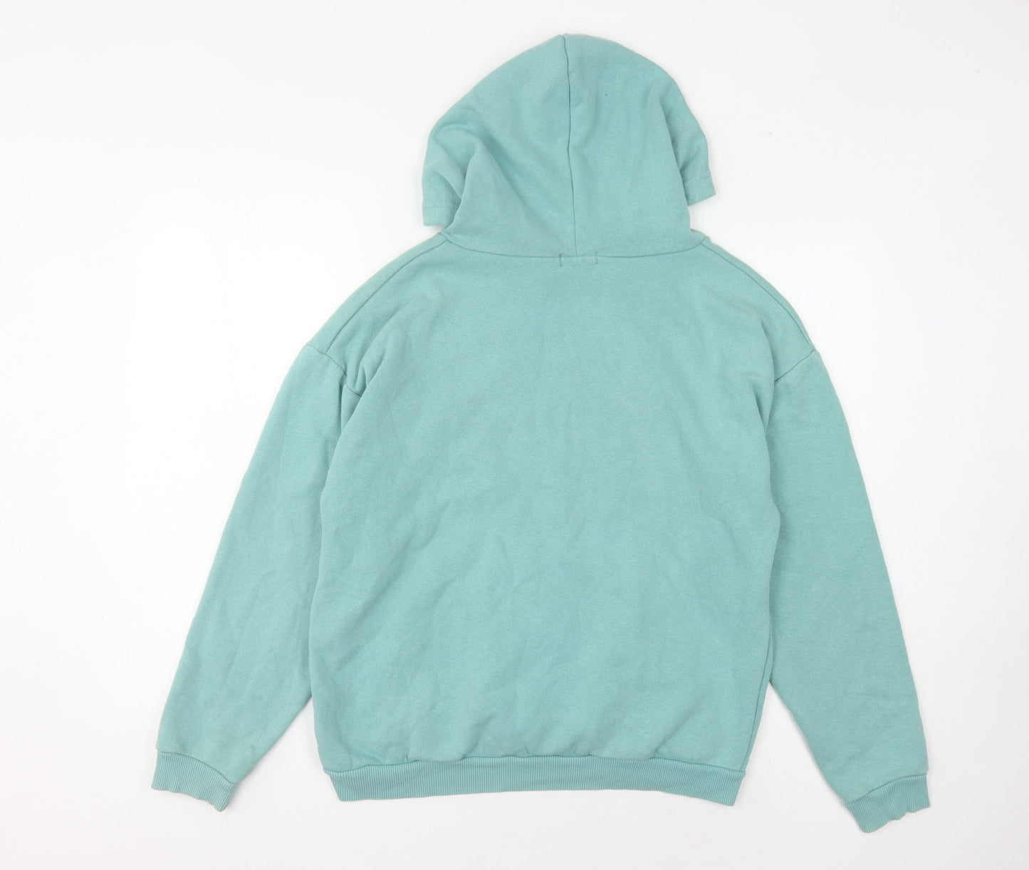 PrettyLittleThing Women's Green Pullover Hoodie Size 10
