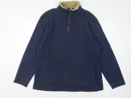 Timberland Men's Blue Pullover Sweatshirt L