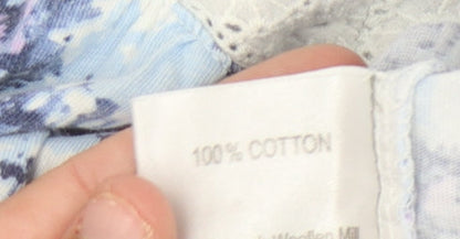 ISLE Women's Multicoloured Geometric T-Shirt M