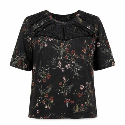 Womens UK Size 10 Marks and Spencer Black Tunic Blouse