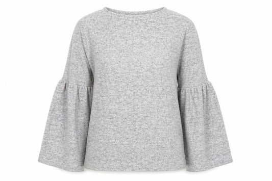 Womens UK Size S Zara Trafaluc Grey Pullover Jumper