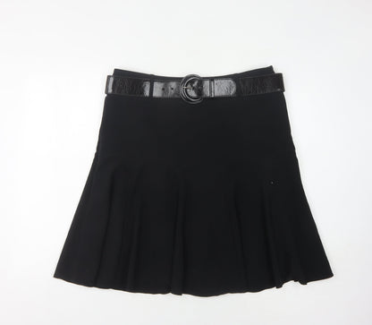 Marks and Spencer Women's Black Flare Skirt Set