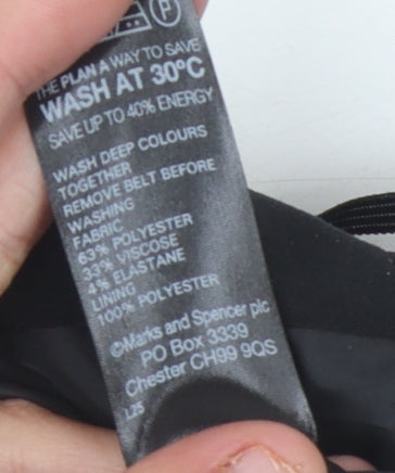 Marks and Spencer Women's Black Flare Skirt Set