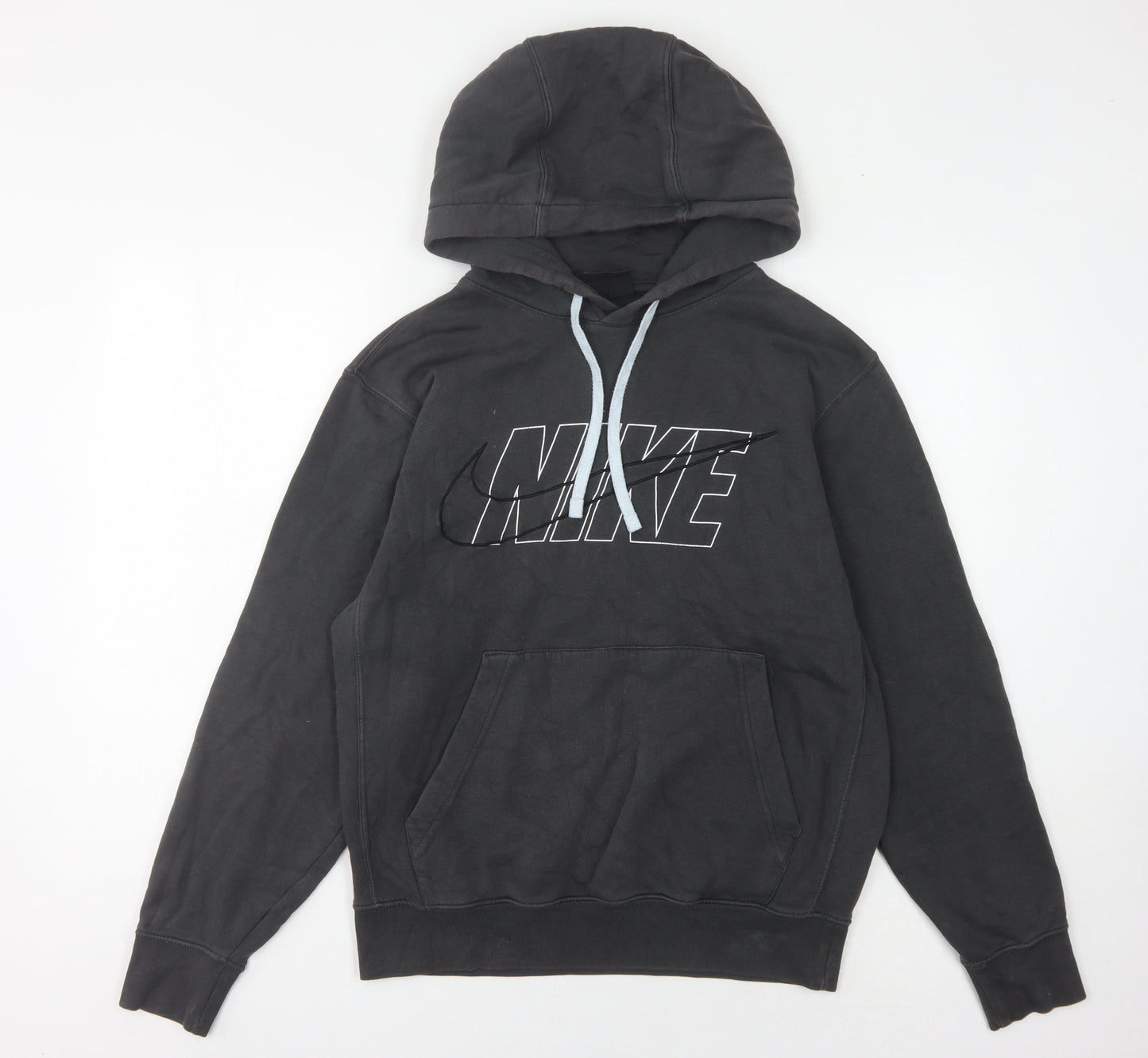 Mens UK Size S Nike Black Pullover Hoodie