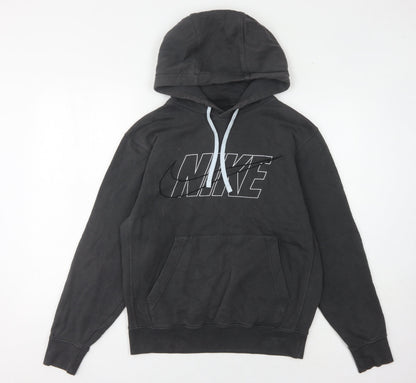Mens UK Size S Nike Black Pullover Hoodie