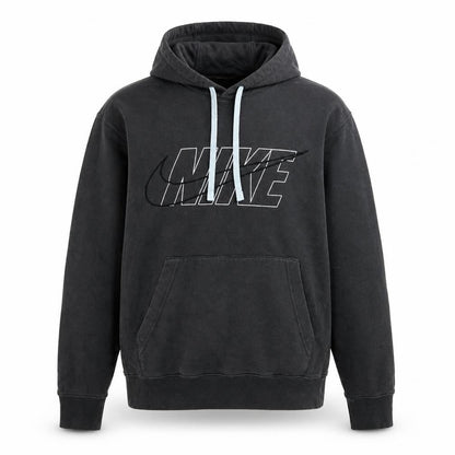 Mens UK Size S Nike Black Pullover Hoodie
