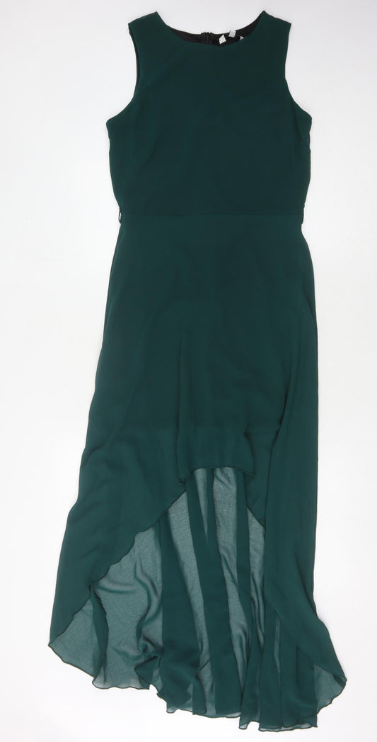 New Look Women's Green Hi-Low Dress Size 12