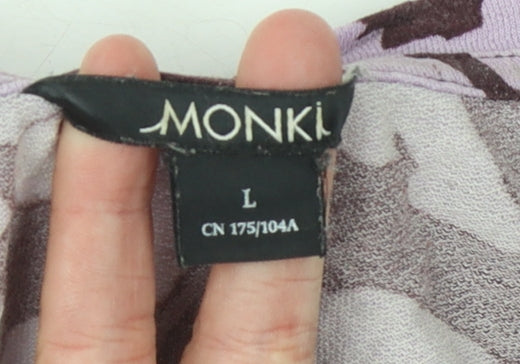 Womens UK Size L Monki Multicoloured  T-Shirt