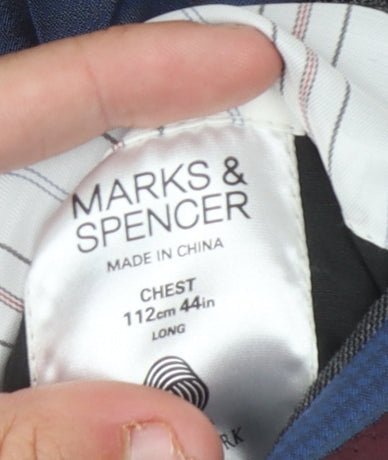 Mens UK Size 44 Marks and Spencer Regular Grey Suit Jacket