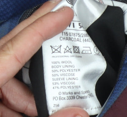 Mens UK Size 44 Marks and Spencer Regular Grey Suit Jacket