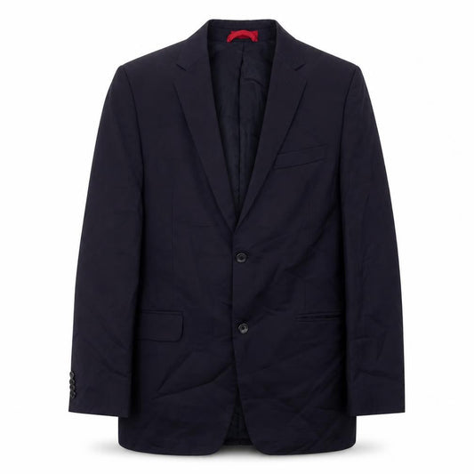 Alfani Men's Blue Wool Blazer - 40L