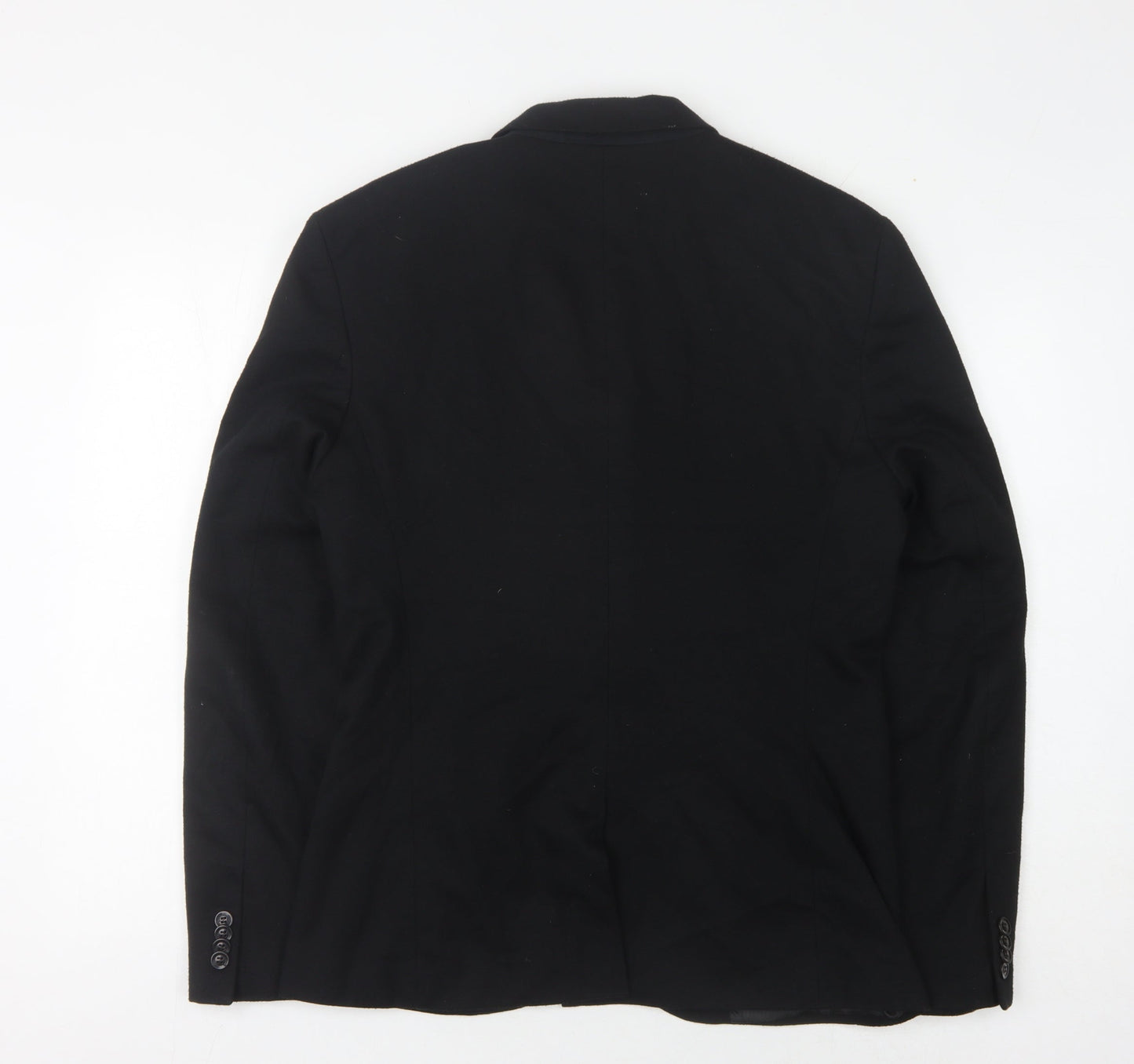 Mens UK Size 40 Zara Regular Black Suit Jacket