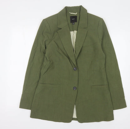 Next Women's Green Blazer, Size 12, Regular Fit