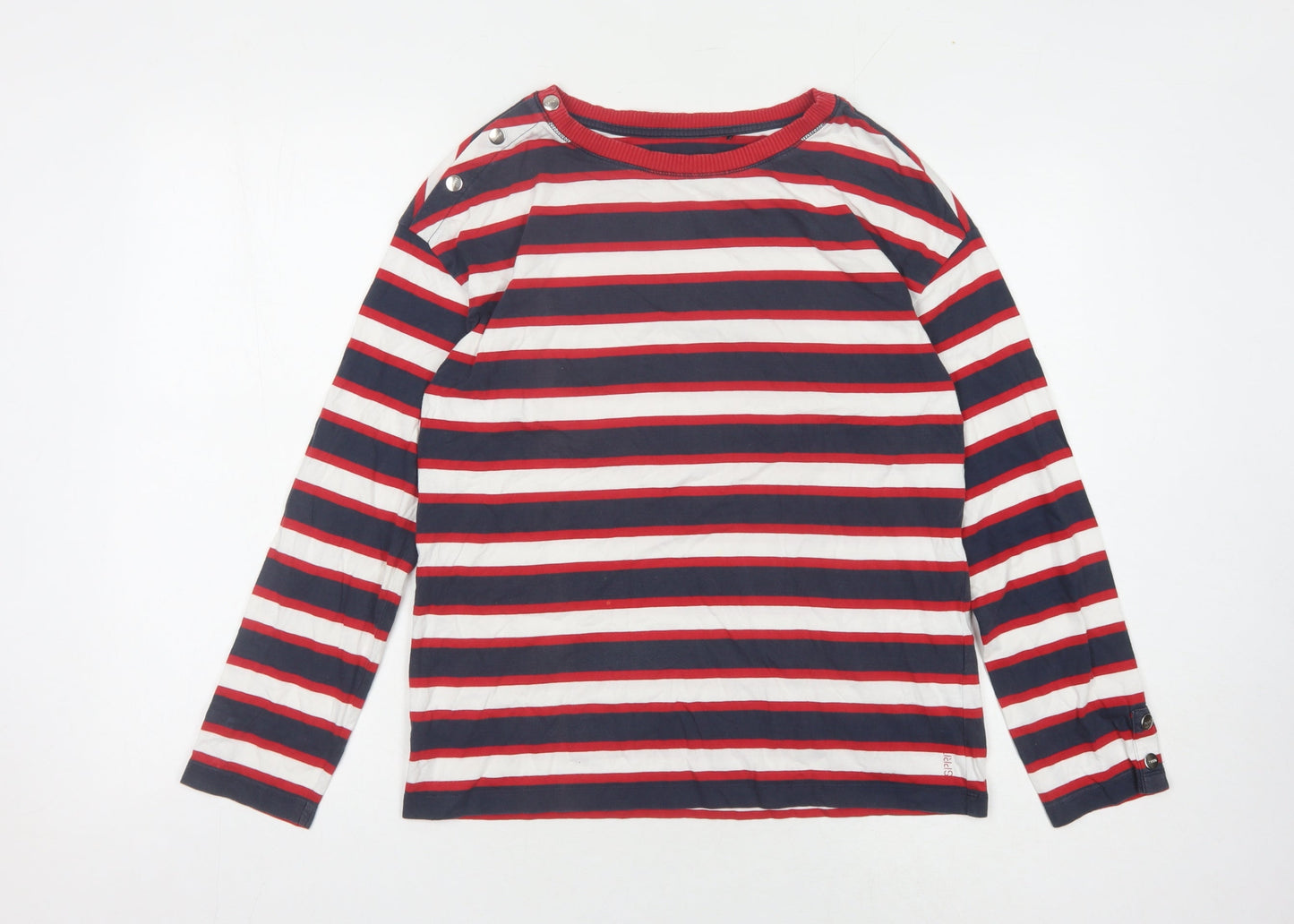 Esprit Women's Multicoloured Striped T-Shirt Size S