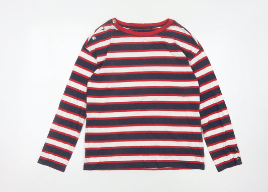 Esprit Women's Multicoloured Striped T-Shirt Size S