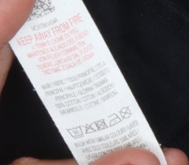 McKenzie Men's Black XL Crew Neck T-Shirt