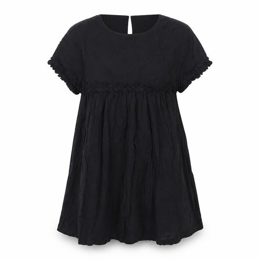 Zara Black Short Sleeve Women's Dress - Size S