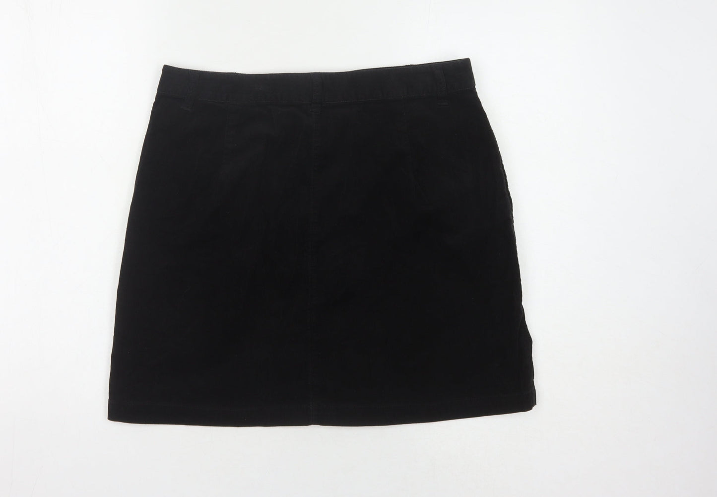 Marks and Spencer Women's Black Knee Length Skirt
