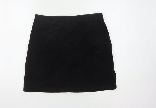 Marks and Spencer Women's Black Knee Length Skirt