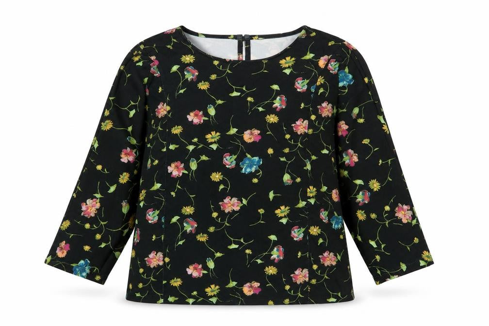 Womens UK Size M Oasis Black  Blouse