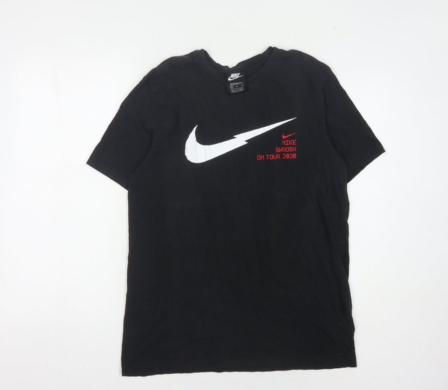 Nike Men's Black Medium Graphic Print T-Shirt