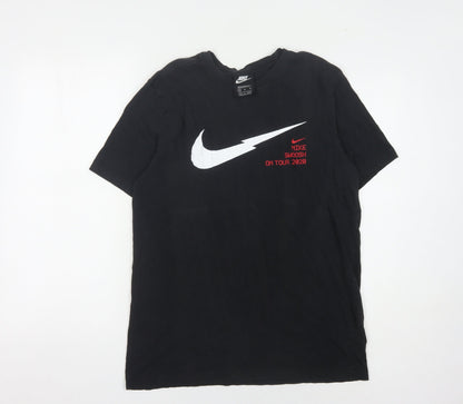 Nike Men's Black Medium Graphic Print T-Shirt
