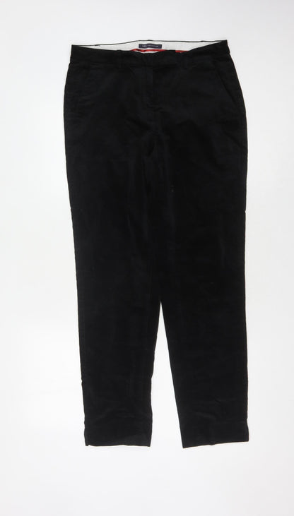 Womens UK Size 10 Marks and Spencer Regular Fit  Black Trousers