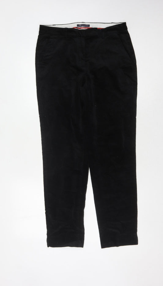 Womens UK Size 10 Marks and Spencer Regular Fit  Black Trousers