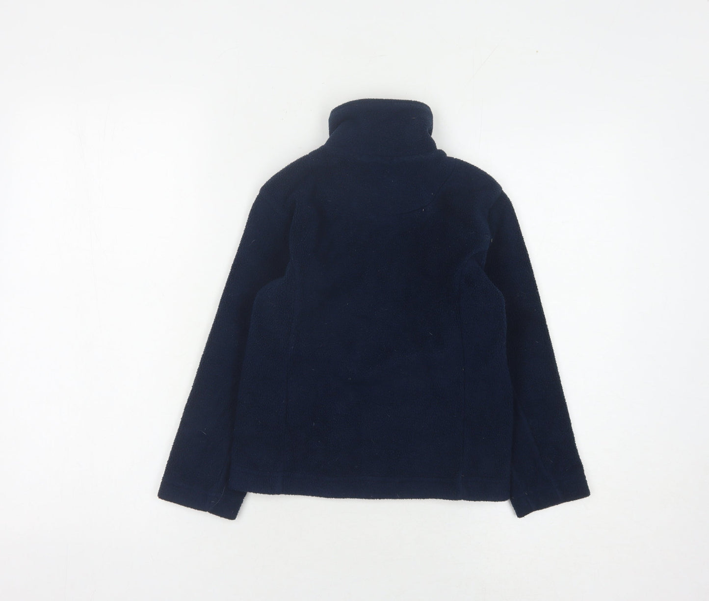 Harry Hall Girls Blue Fleece Jacket 4-5 Years Zip Casual