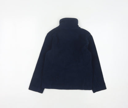 Harry Hall Girls Blue Fleece Jacket 4-5 Years Zip Casual