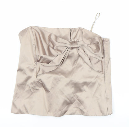 Womens UK Size 14 Principles Beige Camisole Blouse