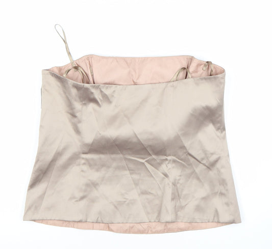 Womens UK Size 14 Principles Beige Camisole Blouse