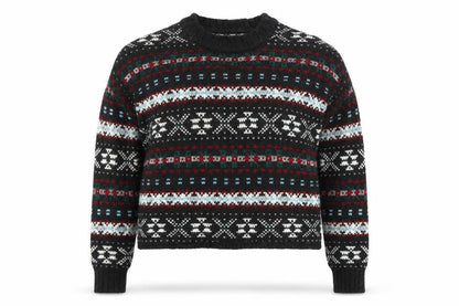 Womens UK Size 8 Pull&Bear Black Pullover Jumper