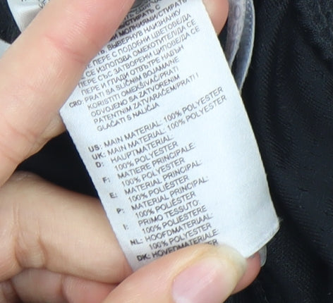 Adidas Unisex Black Track Pants, S, Elastic Waist, Activewear