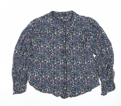 Womens UK Size 10 Marks and Spencer Multicoloured  Blouse