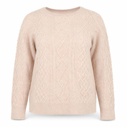 Womens UK Size 12 M&Co Pink Pullover Jumper