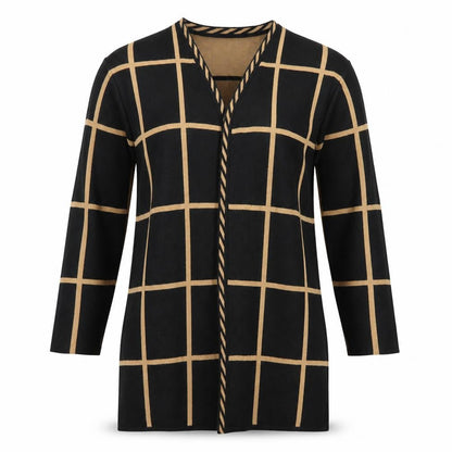 Womens UK Size M Alexon Black Cardigan Jumper