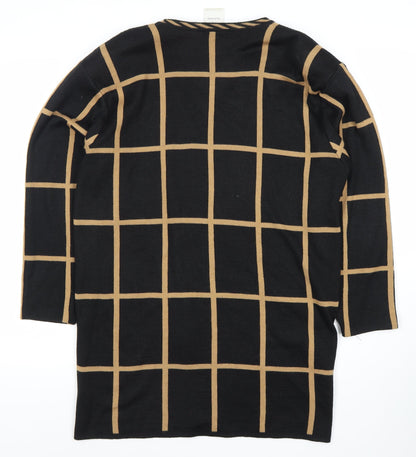 Womens UK Size M Alexon Black Cardigan Jumper